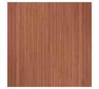vidaXL Tapis rectangulaire Marron 100x100 cm Bambou, Tapis de Salon, Tapis rectangulaire, Tapis Moderne, Tapis de Chambre à Coucher, Tapis en Bambou