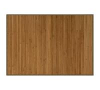 vidaXL Tapis rectangulaire marron 70x100 cm bambou, tapis de salon, tapis de cuisine, tapis rectangulaire, tapis de chambre 376866