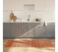 Vidaxl Tapis Rectangulaire Marron 80x200 Cm Bambou