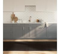 vidaXL Tapis rectangulaire Marron foncé 100x300 cm Bambou, Tapis de Salon, Tapis de Cuisine, Tapis rectangulaire, Tapis de Chambre à Coucher