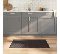 Vidaxl Tapis Rectangulaire Marron Foncé 60x100 Cm Bambou