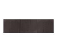 vidaXL Tapis rectangulaire Marron foncé 80x300 cm Bambou, Tapis de Salon, Tapis rectangulaire, Tapis Moderne, Tapis de Chambre à Coucher