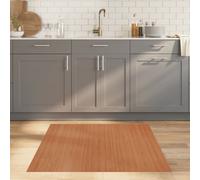 Vidaxl Tapis Rectangulaire Naturel 100x100 Cm Bambou