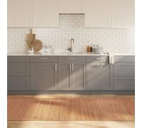 Vidaxl Tapis Rectangulaire Naturel 100x300 Cm Bambou