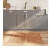 Vidaxl Tapis Rectangulaire Naturel 80x100 Cm Bambou