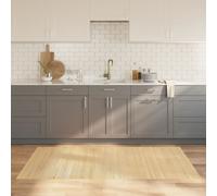 Vidaxl Tapis Rectangulaire Naturel Clair 100x200 Cm Bambou