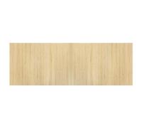 vidaXL Tapis rectangulaire naturel clair 70x200 cm Bambou pour salon et chambre