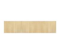 vidaXL Tapis rectangulaire Naturel Clair 70x300 cm Bambou, Tapis de Salon, Tapis rectangulaire, Tapis Moderne, Tapis de Chambre à Coucher