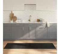 Vidaxl Tapis Rectangulaire Noir 60x200 Cm Bambou