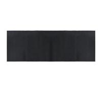 vidaXL Tapis rectangulaire Noir 70x200 cm Bambou – Moderne pour salon/chambre