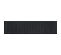 Vidaxl Tapis Rectangulaire Noir 70x300 Cm Bambou