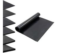 Tapis En Caoutchouc Antidérapant 1,2x2 M 12 Mm Lisse