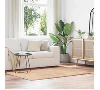 vidaXL Tapis Shaggy à poils longs beige 120x170 cm polyester, tapis, tapis de chambre, tapis moderne, tapis de salon, tapis 4102821