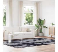 vidaXL Tapis Shaggy à poils longs gris foncé 240x340 cm polyester, tapis, tapis de chambre, tapis moderne, tapis de salon, 4102856