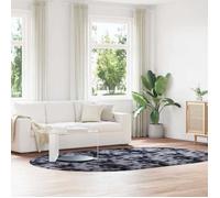 vidaXL Tapis Shaggy à poils longs gris foncé 300x200 cm polyester, tapis, tapis de chambre, tapis moderne, tapis de salon, 4102936