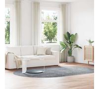 vidaXL Tapis Shaggy à Poils Longs Gris argenté 300x200 cm Polyester, Tapis, Tapis de Chambre, Tapis Moderne, Tapis de Salon, Tapis Moelleux