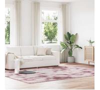 vidaXL Tapis Shaggy à poils longs rose poudré 240x340 cm polyester, tapis, tapis de chambre, tapis moderne, tapis de salon, 4102857