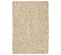 Vidaxl Tapis Shaggy Antidérapant Crème 160x230 Cm