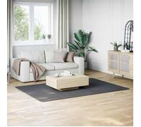 vidaXL Tapis Shaggy Doux Lavable Carpette de Salle de Séjour Tapis de Zone Moquette de Salon Tapis de Sol Intérieur 160x230 cm Antidérapant Anthracite Anthracite G