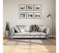 vidaXL Tapis Shaggy à Poils Longs, Moquette de Sol, Tapis de Zone, Carpette de Salon Chambre à Coucher Couloir, Moderne Beige 120x170 cm