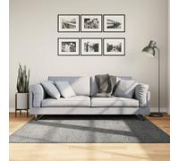 Vidaxl Tapis Shaggy Pamplona Poils Longs Moderne Vert 160x160 Cm