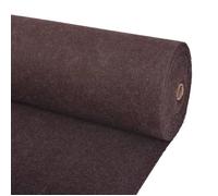 vidaXL Tapis strié pour exposition 1,2x10 m Marron