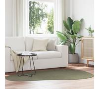Vidaxl Tapis Vert Forêt Laine 140 X 200 Cm Tapis De Surface Autre