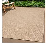 vidaXL Tapis Zizur 240x340 cm aspect de jute intérieur/extérieur Beige