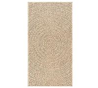 Tapis ZIZUR 60x110 cm aspect de jute intérieur et extérieur, tapis d'extérieur, tapis de sol, tapis d'intérieur, 4006158