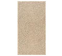 vidaXL Tapis ZIZUR 60x110 cm Aspect de jute intérieur et extérieur Beige