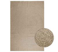 Vidaxl Tapis Zizur Beige 240x340 Cm Aspect De Jute Intérieur Extérieur