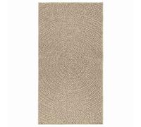 vidaXL Tapis ZIZUR Beige 80x150 cm Aspect de Jute intérieur extérieur, Tapis d'extérieur, Tapis de Sol, Tapis d'intérieur, Tapis de Porte, Moquette