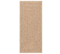 vidaXL Tapis ZIZUR Beige 80x200 cm Aspect de Jute intérieur extérieur, Tapis d'extérieur, Tapis de Sol, Tapis d'intérieur, Tapis de Porte, Moquette