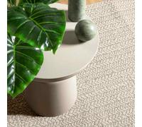 vidaXL Tapis ZIZUR crème 120x120 cm Aspect de Jute intérieur extérieur, Tapis d'extérieur, Tapis de Sol, Tapis d'intérieur, Tapis de Porte, Moquette
