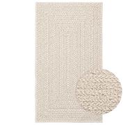 Vidaxl Tapis Zizur Crème 60x110 Cm Aspect De Jute Intérieur Extérieur