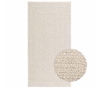 Vidaxl Tapis Zizur Crème 80x150 Cm Aspect De Jute Intérieur Extérieur