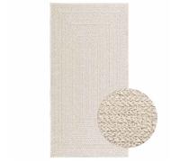 vidaXL Tapis ZIZUR crème 80x150 cm Aspect de Jute intérieur extérieur