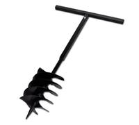 vidaXL Tarière de sol avec mèche de tarière 200 mm Acier Noir - 8718475879251