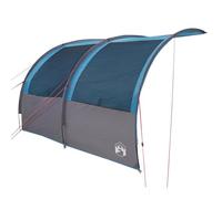 vidaXL Tarp de Camping Ajustable en Bleu - abri extérieur imperméable avec Un Design Respirant. Il est Solide, Mesure 250 x 260 cm et s'installe Facilement grâce à Une Fermeture éclair. C'est Parfait