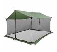 Vidaxl Tarp De Camping Avec Murs En Maille Vert 340 X 260 X 220 Cm