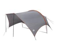 Vidaxl Tarp De Camping Résistant À L'eau Gris Et Orange