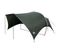 Vidaxl Tarp De Camping Résistant À L'eau Vert Armée 550 X 400 X 230 Cm