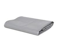 vidaXL Tarps Gris 2,5 x 3,5 m Toile avec revêtement en PVC