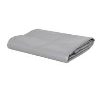 vidaXL Bâche Drap de camping 4×5 m PVC 650 g/m² Gris résistante aux UV