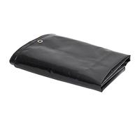 vidaXL Bâche de Protection Couverture de Meuble de Jardin Couverture de Remorque Résistance aux UV Balcon Extérieur 650 g/m² 3x3 m Noir