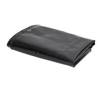 vidaXL Bâche de Protection Couverture de Meuble de Jardin Couverture de Remorque Résistance aux UV Balcon Extérieur 650 g/m² 3x4 m Noir