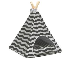 vidaXL Teepee pour Animaux de Compagnie avec Coussin 40 x 40 x 50 cm