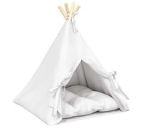 Vidaxl Teepee Pour Animaux De Compagnie Avec Coussin 50 X 50 X 60 Cm