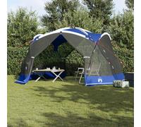 Vidaxl Tente Anti-Moustiques De Camping Avec Portes Bleue Pour 10 Personnes Imperméable