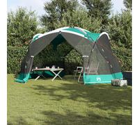 Vidaxl Tente Anti-Moustiques De Camping Avec Portes Verte 4 Personnes Imperméable